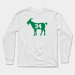 BOS GOAT - 34 - White Long Sleeve T-Shirt